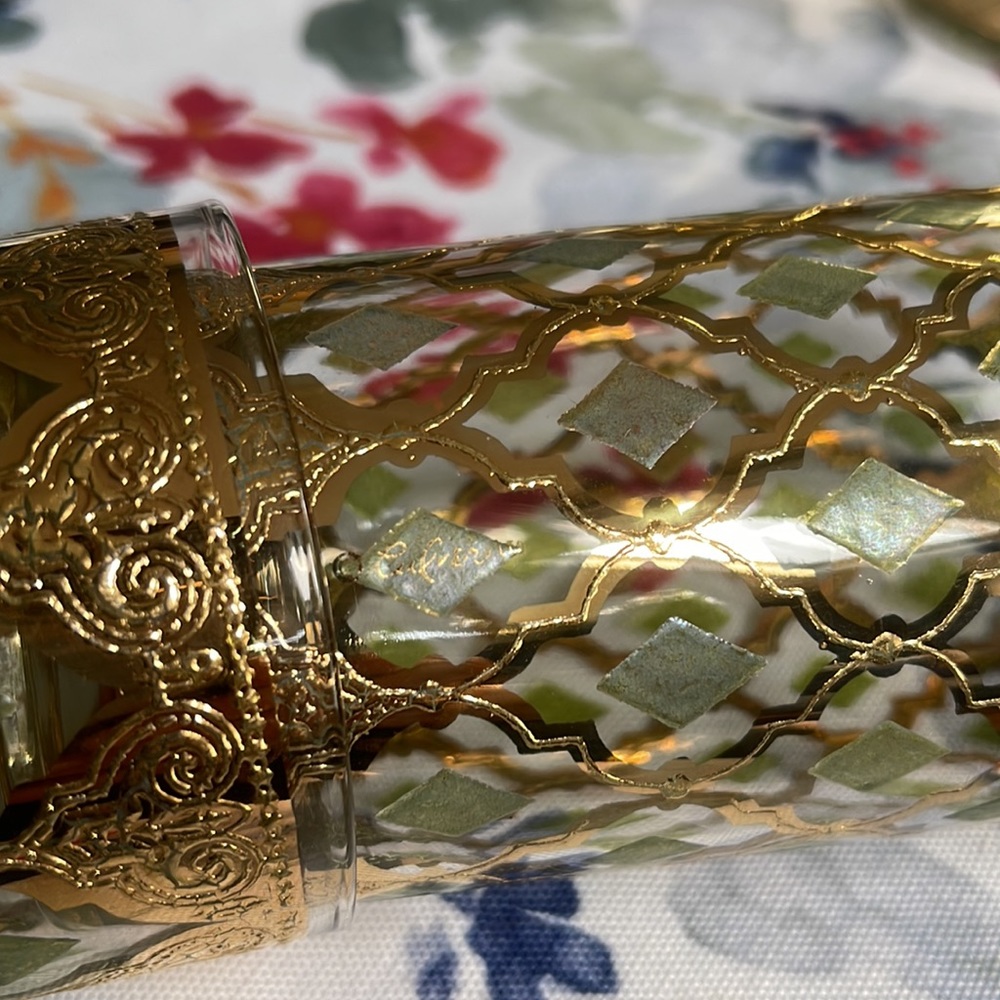 NO LONGER AVAILABLE.Vintage 1960s Culver Valencia 22k gold/green-highball&scotch - Picture 7 of 7